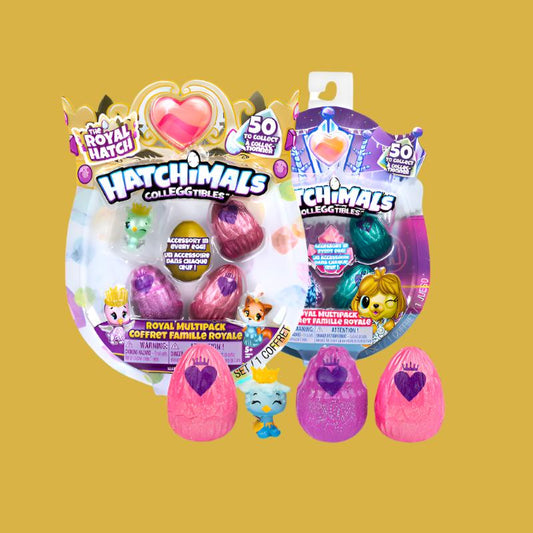 2 Packs Hatchimals Mini Hachi Magic Egg Pet Hatching Toy