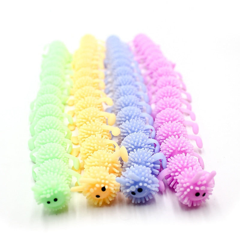 16 Knots Caterpillar Stress Relief Toy - Fidget Gift 1PCS