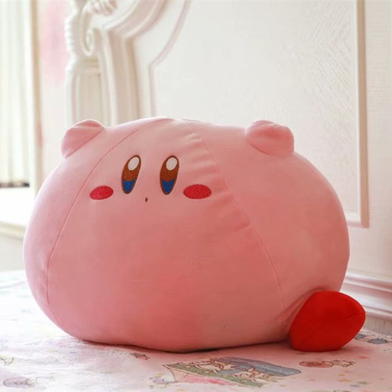 Large Kirby Adventure Plush Toy - Soft Doll for Kids