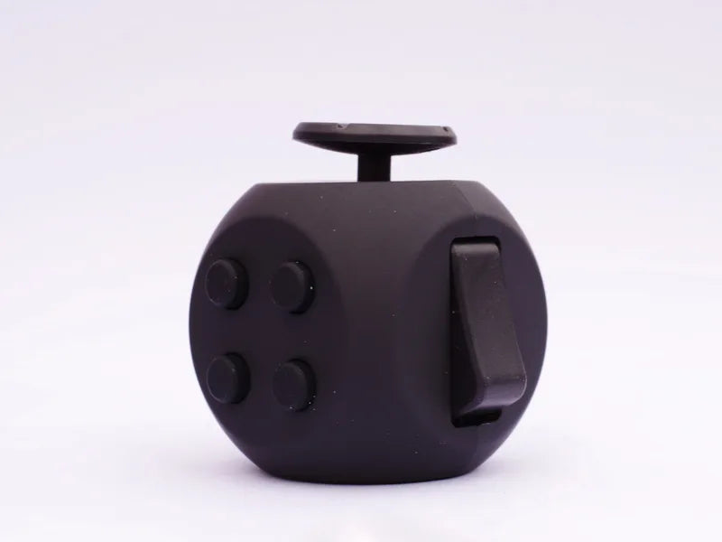 6 Face Fidget Cube Relieves Stress and Anxiety for Children and Adults, Decompression Toy Various Colors