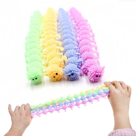 16 Knots Caterpillar Stress Relief Toy - Fidget Gift 1PCS