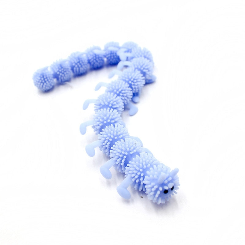 16 Knots Caterpillar Stress Relief Toy - Fidget Gift 1PCS