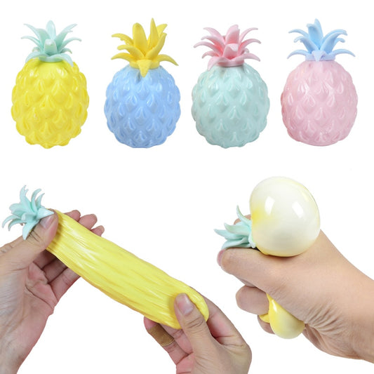 Pineapple Anti Stress Grape Ball Funny Gadget Vent Decompression Toys For Children Stress Autism Hand Wrist Squeeze Toys