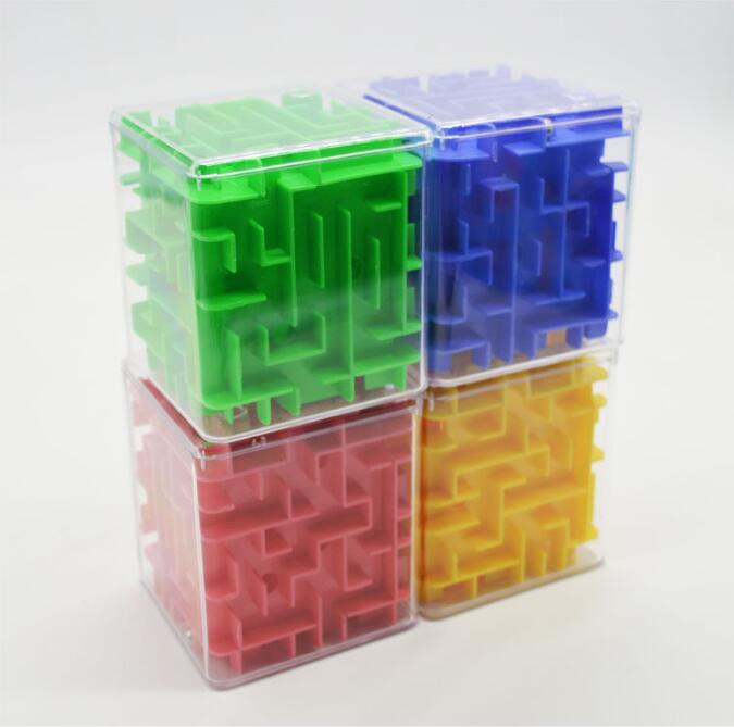 3D Cube Puzzle Maze Toy - Fun Brain Game Challenge