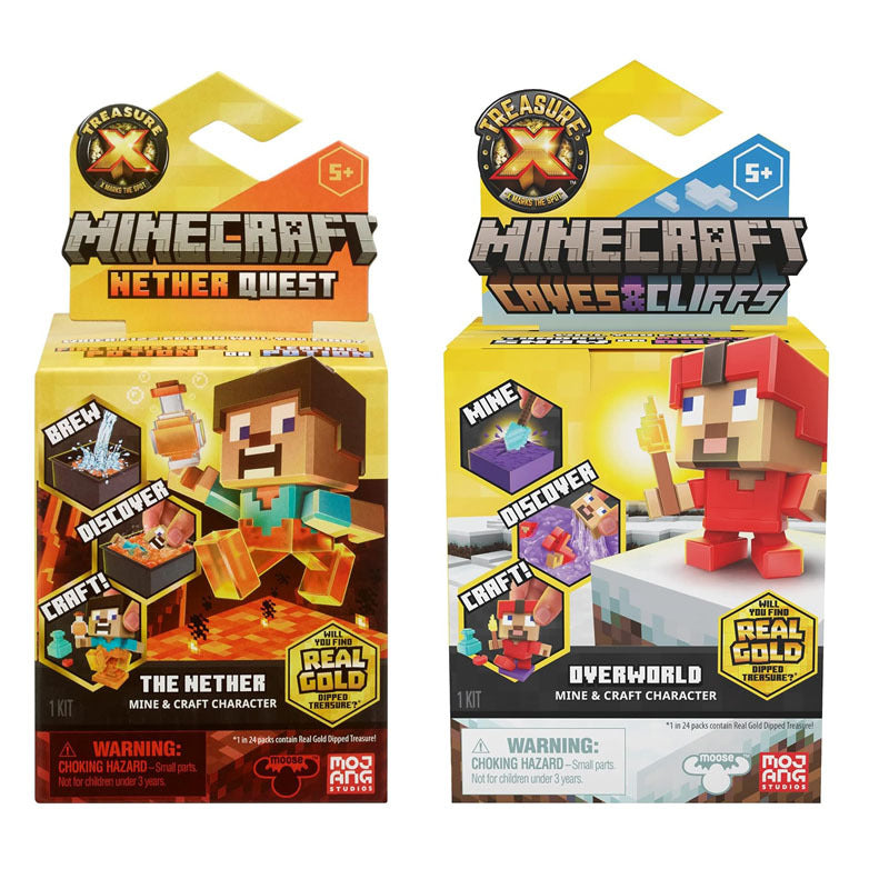 License 2 Play Treasure X Minecraft the Nether Quest Surprise Pack