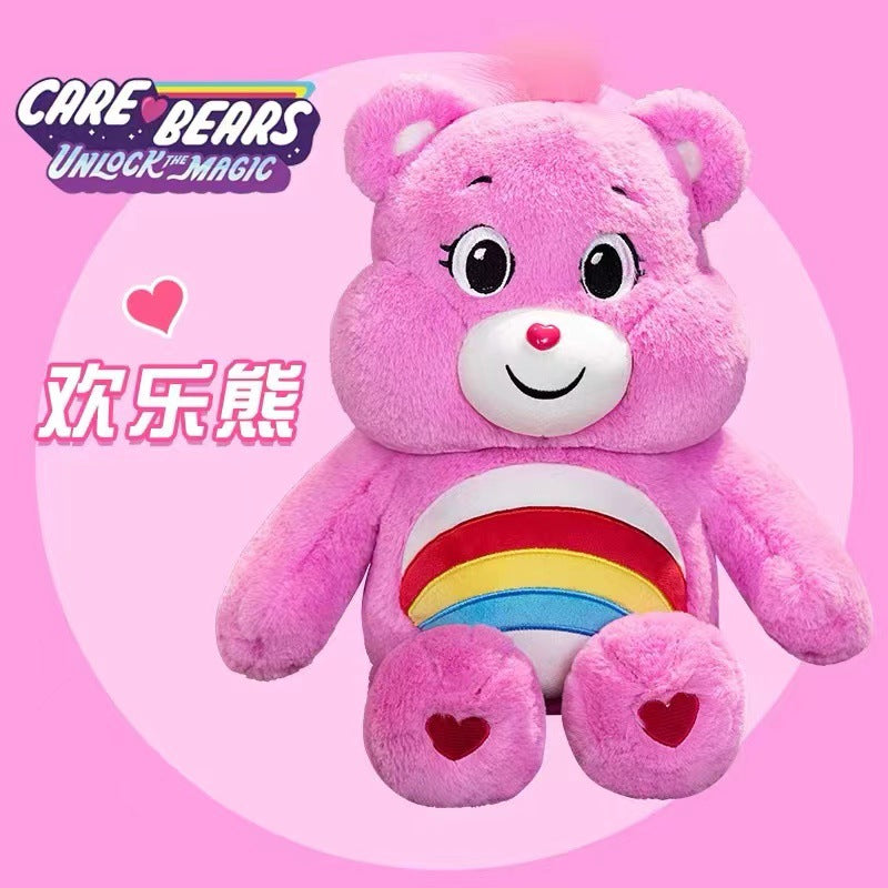 Genuine Care Bears Love Bear Doll Plush - Perfect Gift for Girls