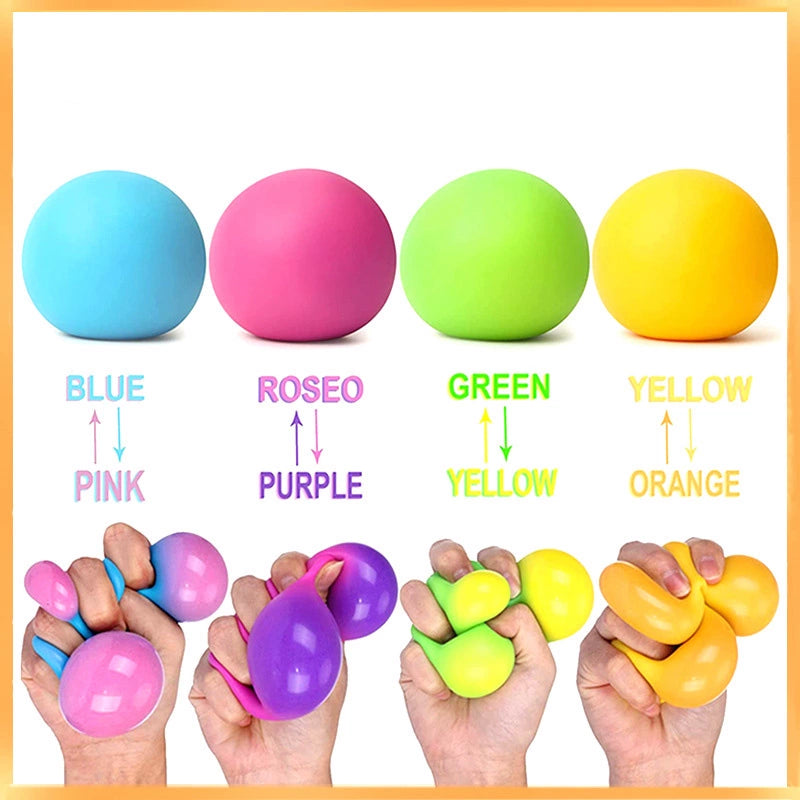 6Pack Sensory Stress Ball Set Fidget Toys nee doh Needohball