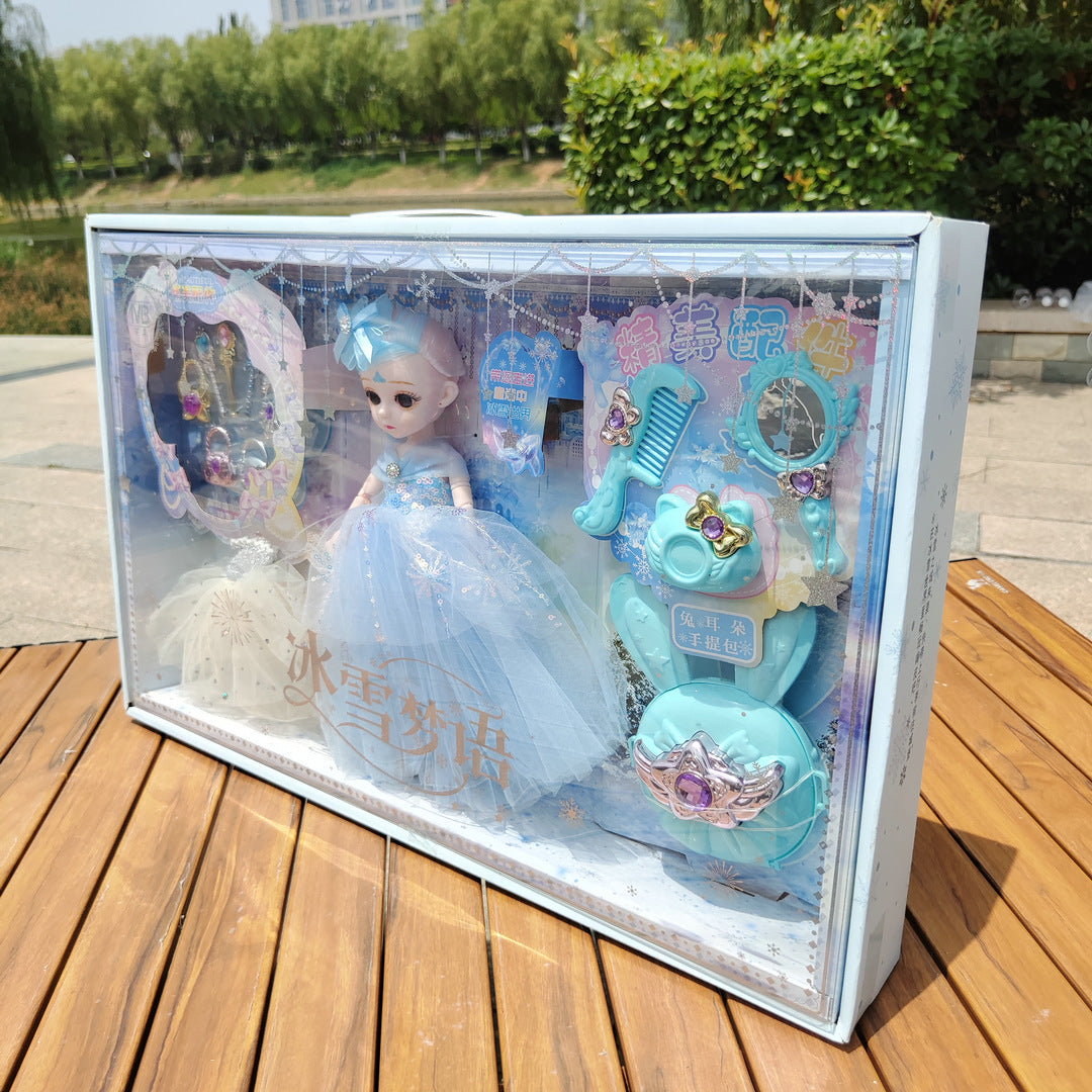 Princess Dress-Up Doll Play House Set