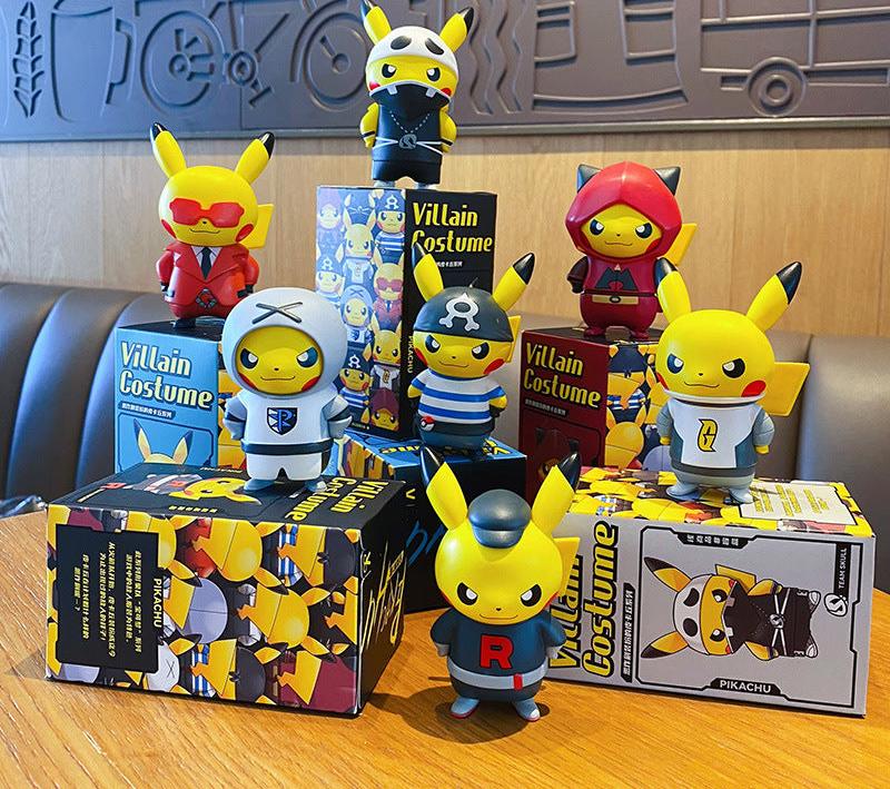 Pikachu Evil Organization Figure - Pokémon Collectible