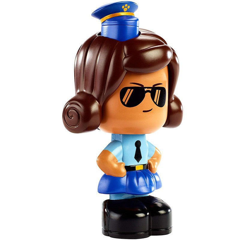 Toy Story 4Giggle Female Police Officer Face Changing Toy Vocalizing dimple cluck