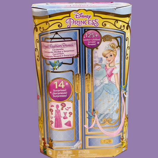 Genuine in-stock Mattel Cinderella Princess Cindy playset for kids comes with dolls and wardrobe accessories