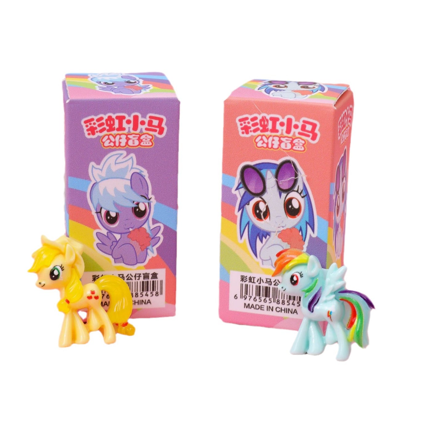 Rainbow Pony Capibala Blind Box Cartoon Doll – Creative Toy Ornament