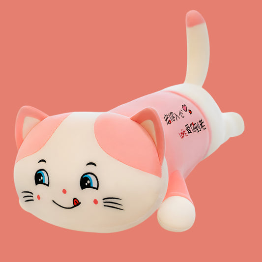 Large Cat Plush Doll Sleeping Pillow