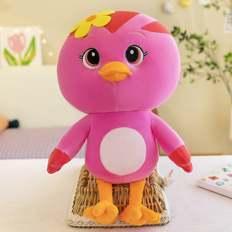 Cute Chicken Squad Plush Doll - Adorable Ragdoll Toy for Kids