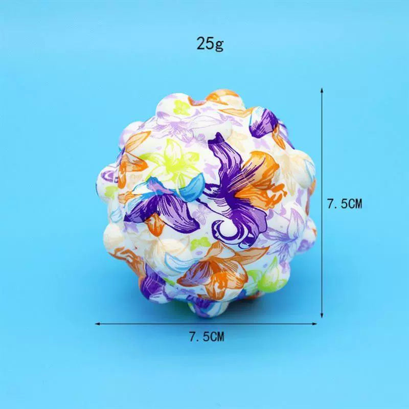 Pop Fidget Toy Popper Ball It 3D Squeeze Pop Ball It Fidget Toys Silicone Sensory Toys Stress Balls for Kids Adults Elderly