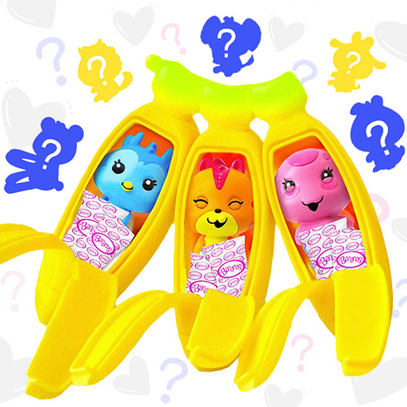 Surprise Bananas Banana Blind Box - Fun Animal Elf Doll Toy