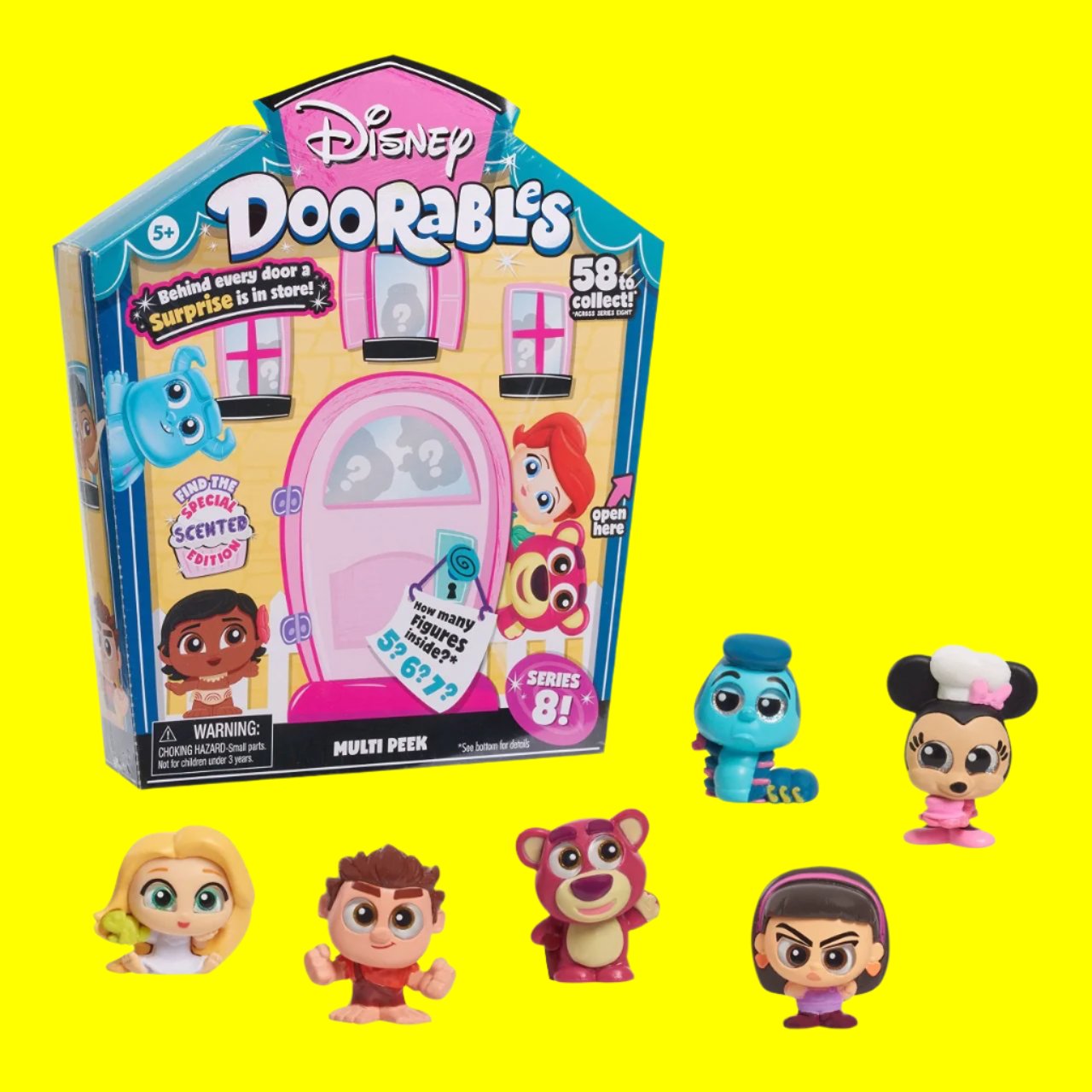 Disney Doorables 7th Generation S7 Starty Baby Door Fairy Tale Stacked House Blind Box Toy