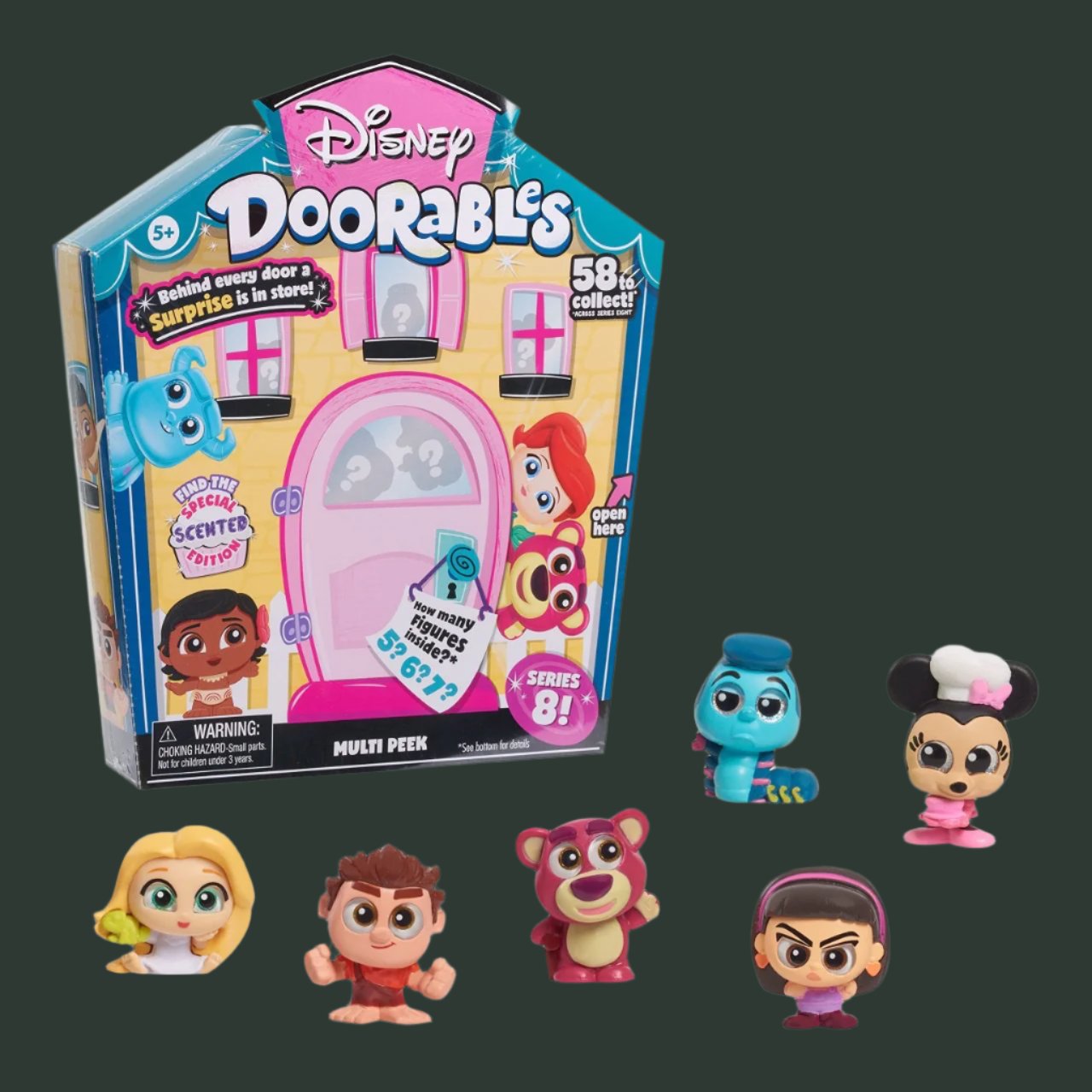 Disney Doorables 7th Generation S7 Starty Baby Door Fairy Tale Stacked House Blind Box Toy