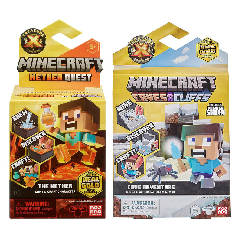 License 2 Play Treasure X Minecraft the Nether Quest Surprise Pack