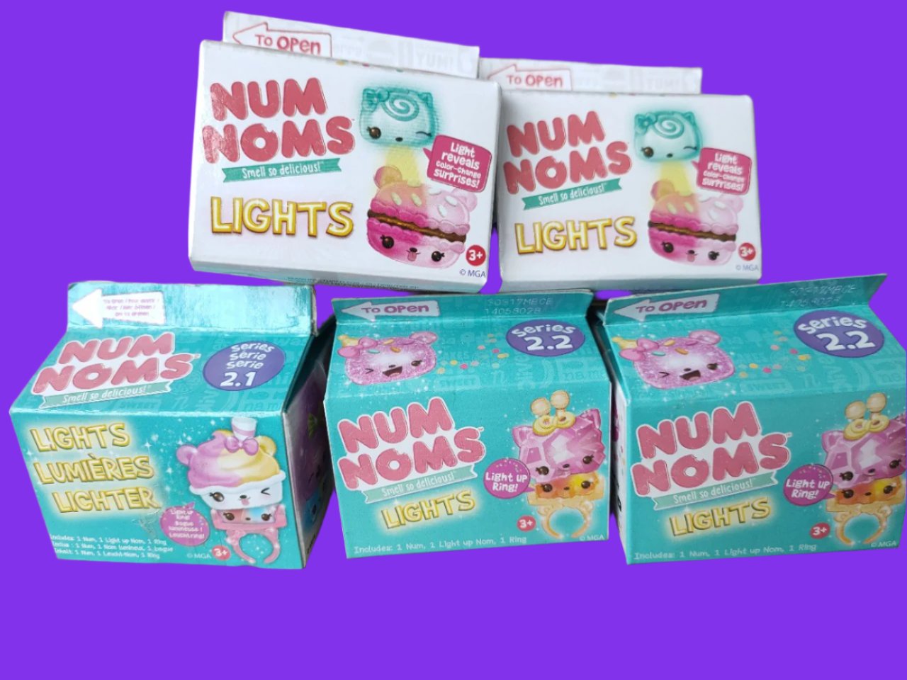 Bulk Num Noms Xianglang Baby Blind Box Series White Box Purple Box Girl Toys