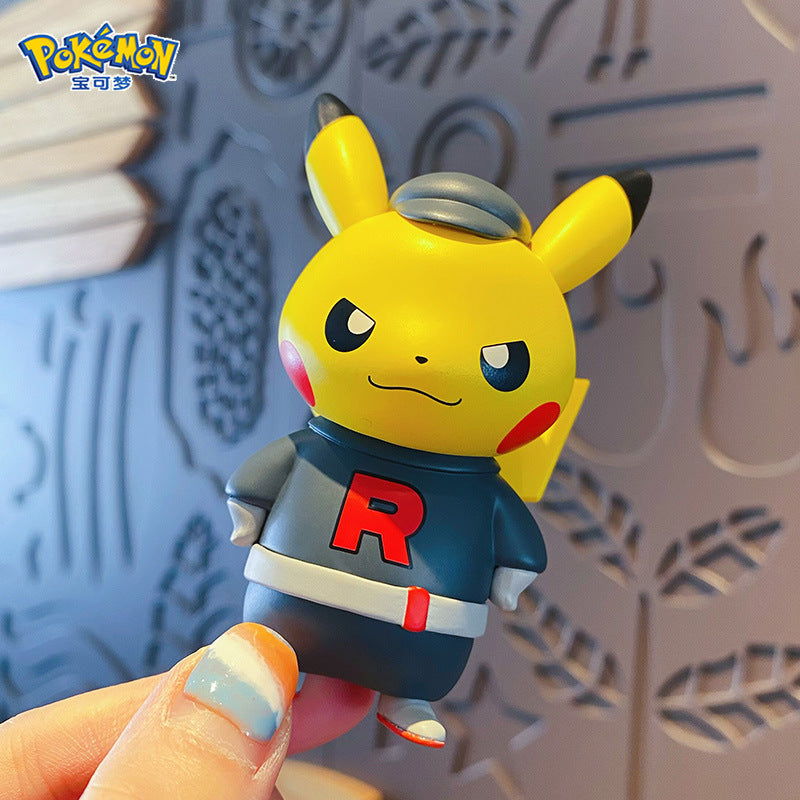 Pikachu Evil Organization Figure - Pokémon Collectible