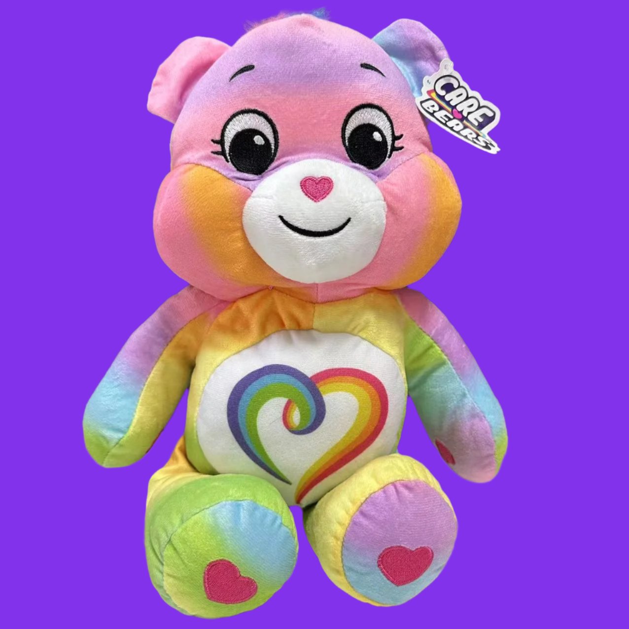 Genuine Care Bears Love Bear Doll Plush - Perfect Gift for Girls