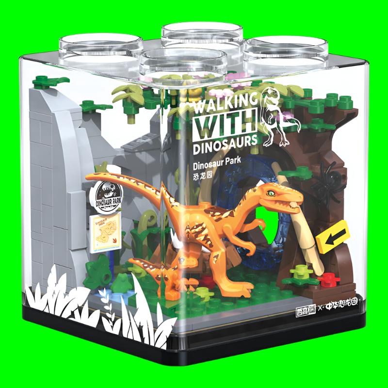 Dinosaur Research Institute Building Blocks Toy