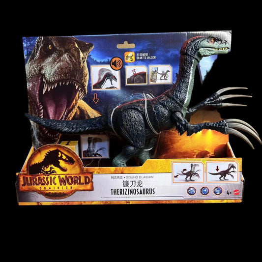 Mattel Sickle Dragon Jurassic World 3 Ruling Movie With Sound Effect Claw Dinosaur Model Toy GWD65