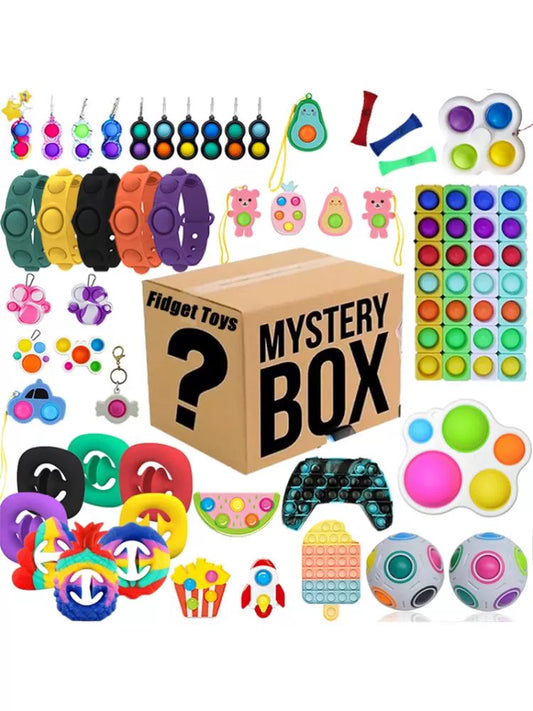 6-20pcs Random Fidget Toys Mystery Gifts Pack Surprise Box 3