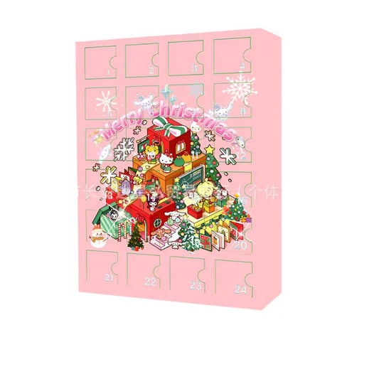 2024 Sanrio Kt Cat Christmas Countdown Surprise Calendar Box