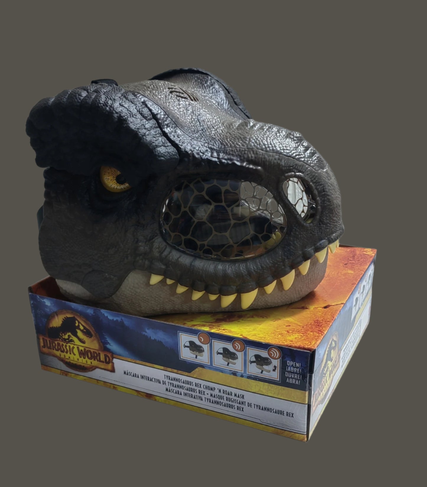 Jurassic World Tyrannosaurus Rex Chomp 'n Roar Mask for Kids