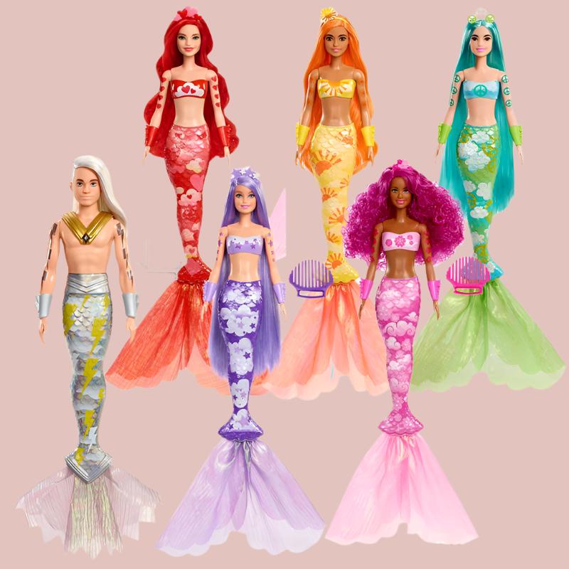 Barbie Color Reveal Mermaid Blind Box Bundels