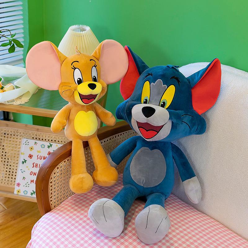 Tom & Jerry Plush Doll - Cat & Mouse Toy Set