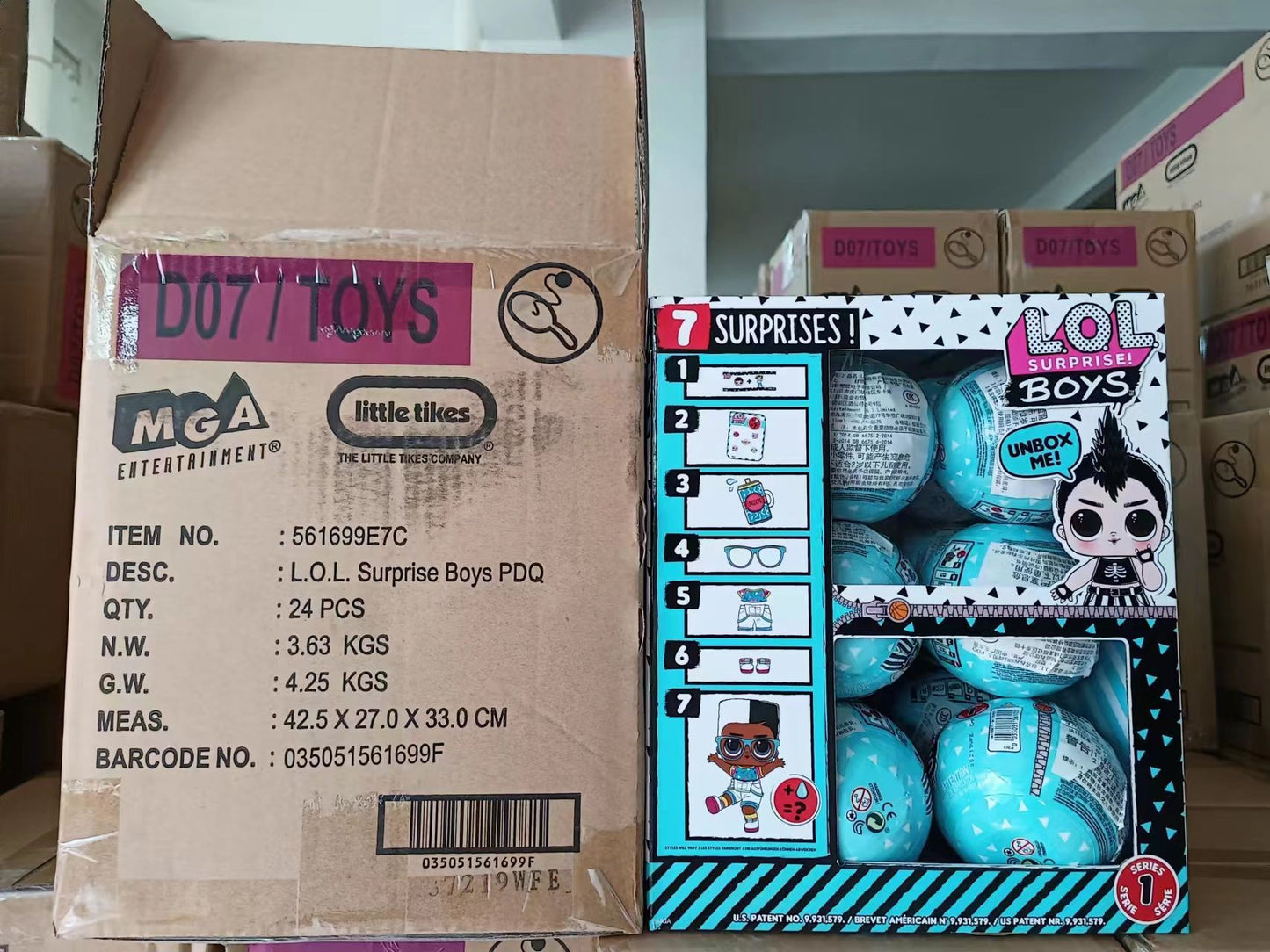 LOL O.M.G. Doll MGA Surprise Doll Demolition Ball - LOL Sister Series Blind Box