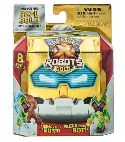 Treasure X Robots Gold - Mini Robots to Discover