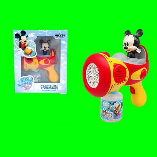 2024 Disney Mickey Mouse Bubble Gun - Kids Portable Toy