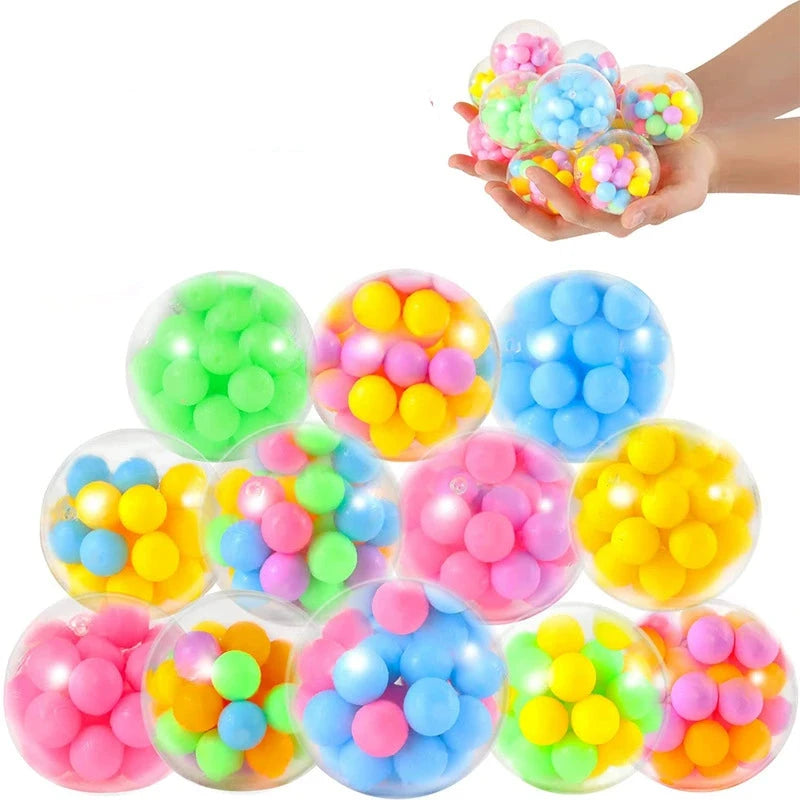 6Pack Sensory Stress Ball Set Fidget Toys nee doh Needohball