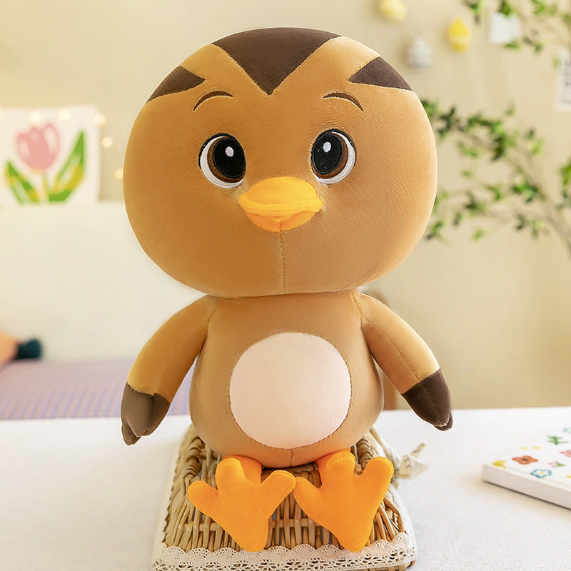 Cute Chicken Squad Plush Doll - Adorable Ragdoll Toy for Kids