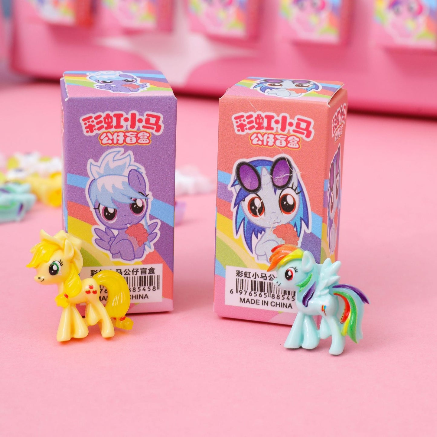 Rainbow Pony Capibala Blind Box Cartoon Doll – Creative Toy Ornament