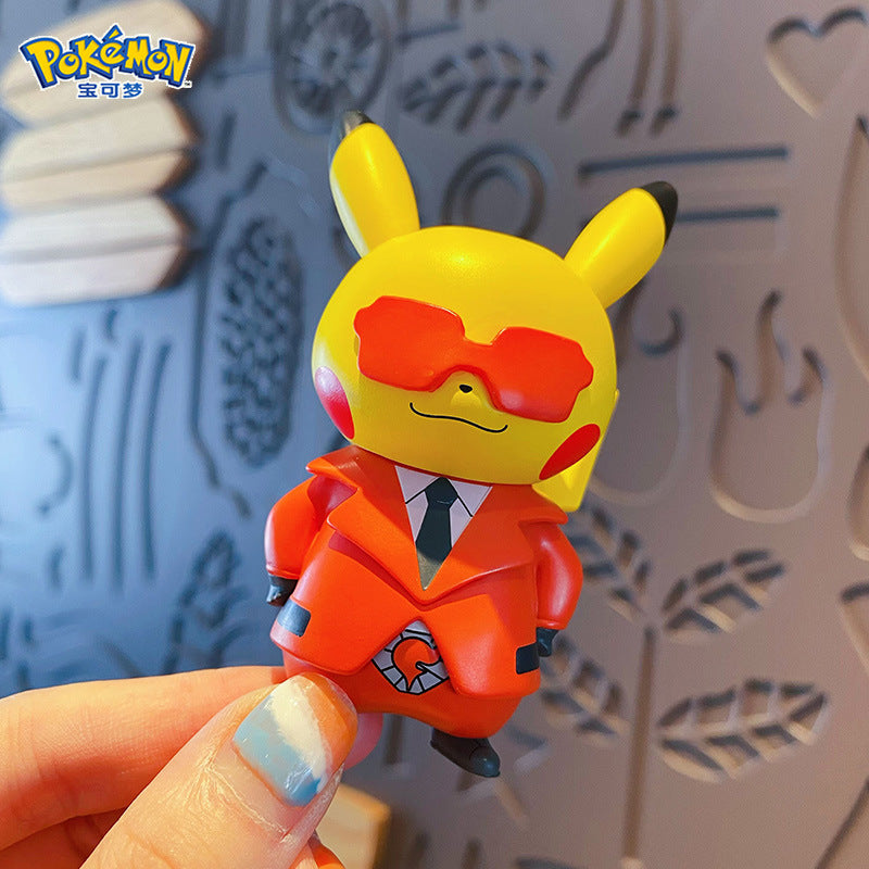 Pikachu Evil Organization Figure - Pokémon Collectible