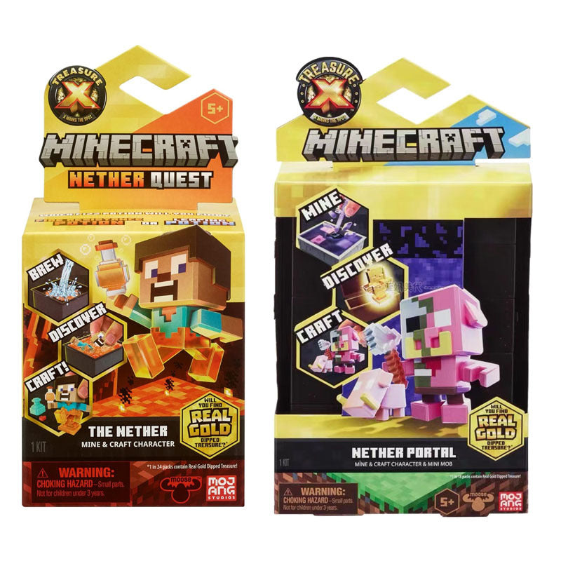 License 2 Play Treasure X Minecraft the Nether Quest Surprise Pack