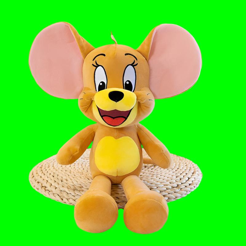 Tom & Jerry Plush Doll - Cat & Mouse Toy Set