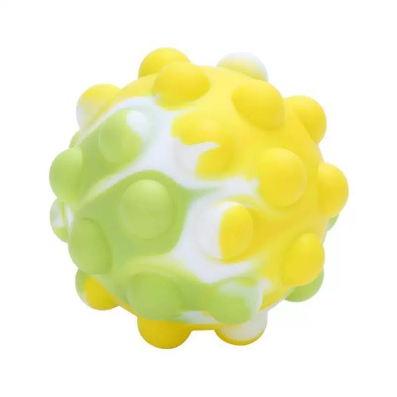 Pop Fidget Toy Popper Ball It 3D Squeeze Pop Ball It Fidget Toys Silicone Sensory Toys Stress Balls for Kids Adults Elderly