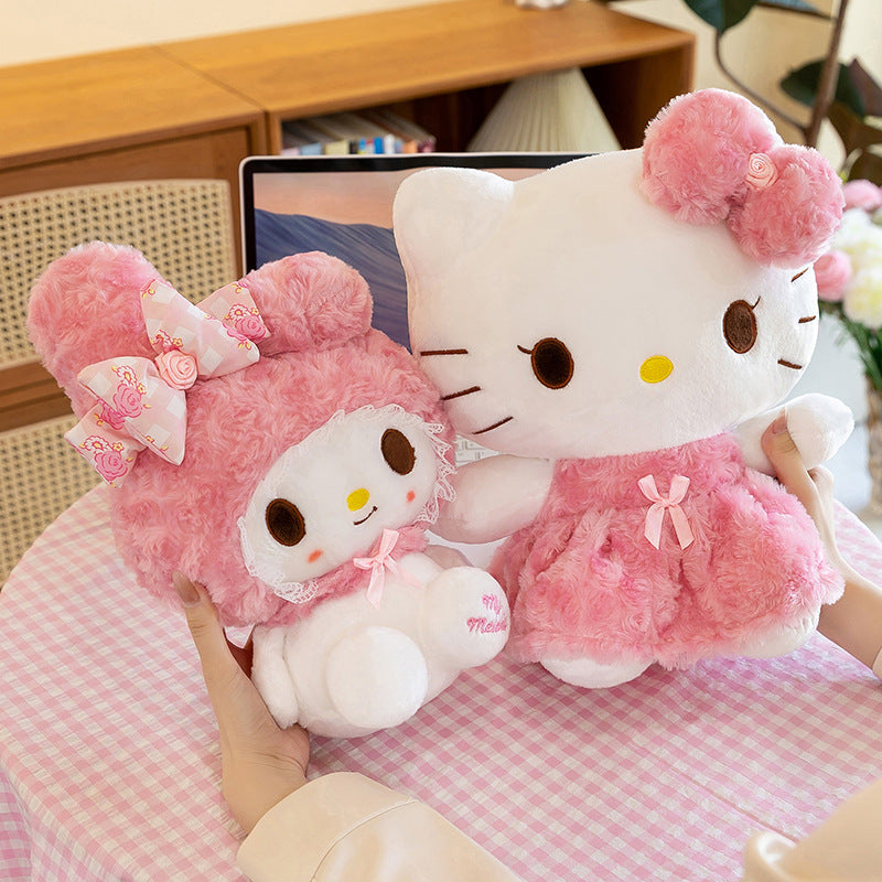 Hello Kitty Rose Merlot Plush Doll