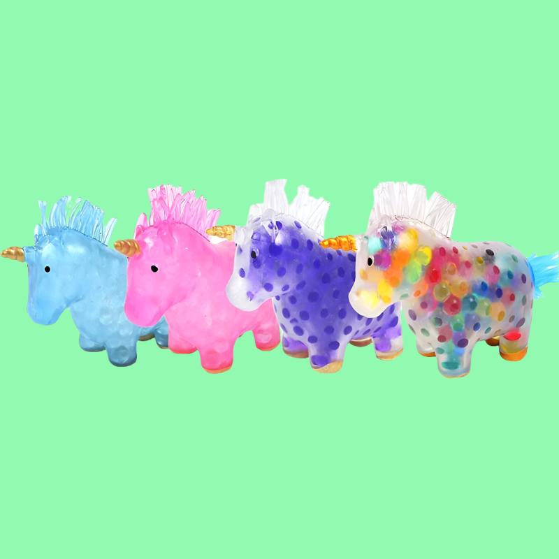 Cross-border unicorn unicorn flour ball vent pinch pinch le decompression toys children's cute pet styling factory wholesale