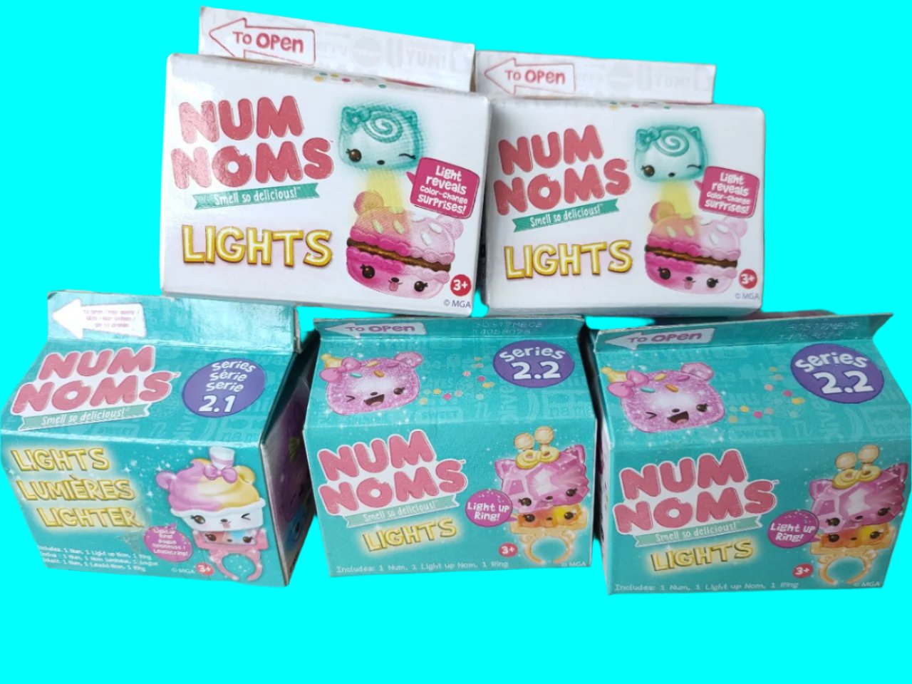 Bulk Num Noms Xianglang Baby Blind Box - Purple & White Series