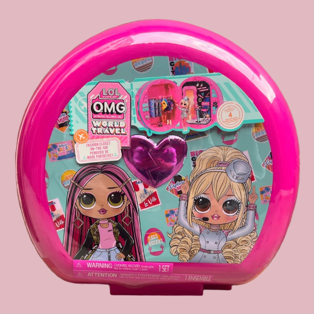 In stock, small quantities, MGA LOL big sister dolls, children's toys, luggage sets, no dolls, accessories