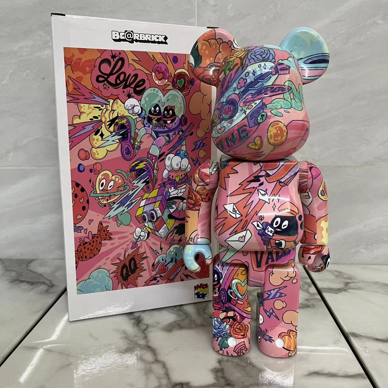 Bearbrick 400% Violent Bear Building Blocks