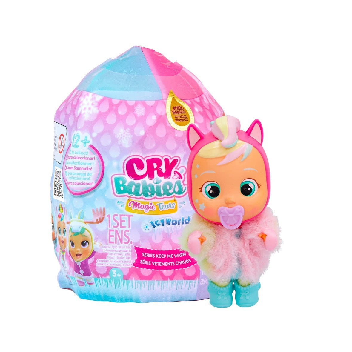 Cry Babies Magic Tears Winter Surprise Doll