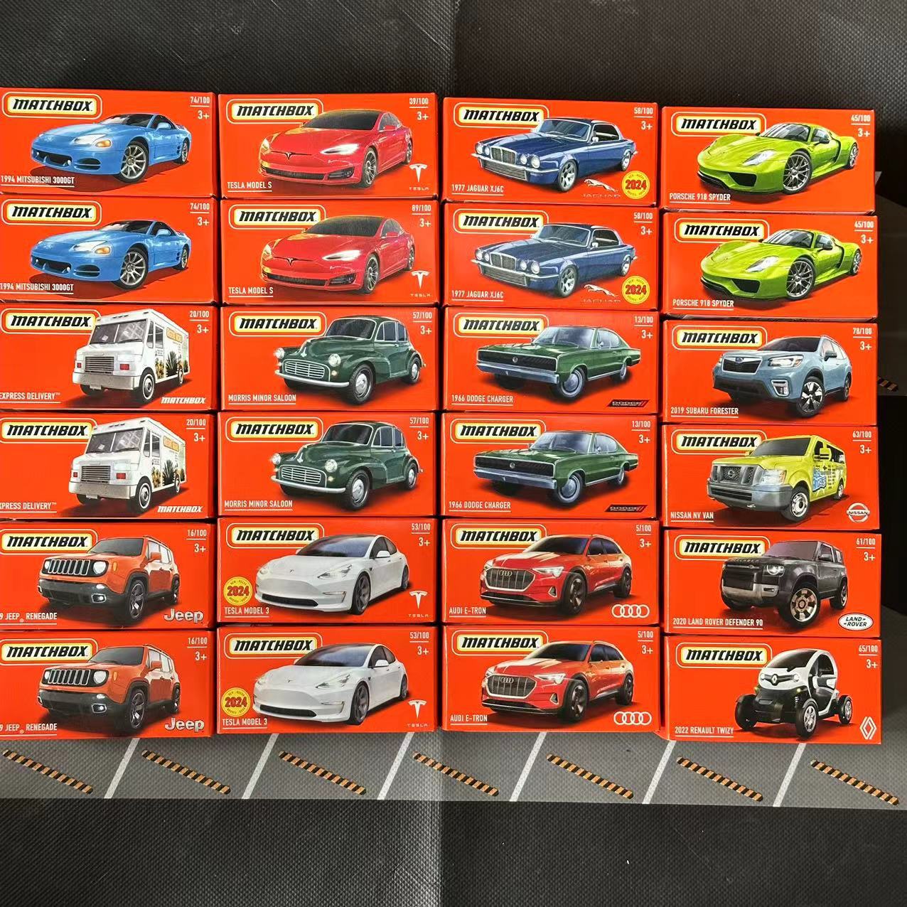 Matchbox 980L-30782 Basic Car Assortment [Box of 24 Mini Cars] [from 3 Years Old]